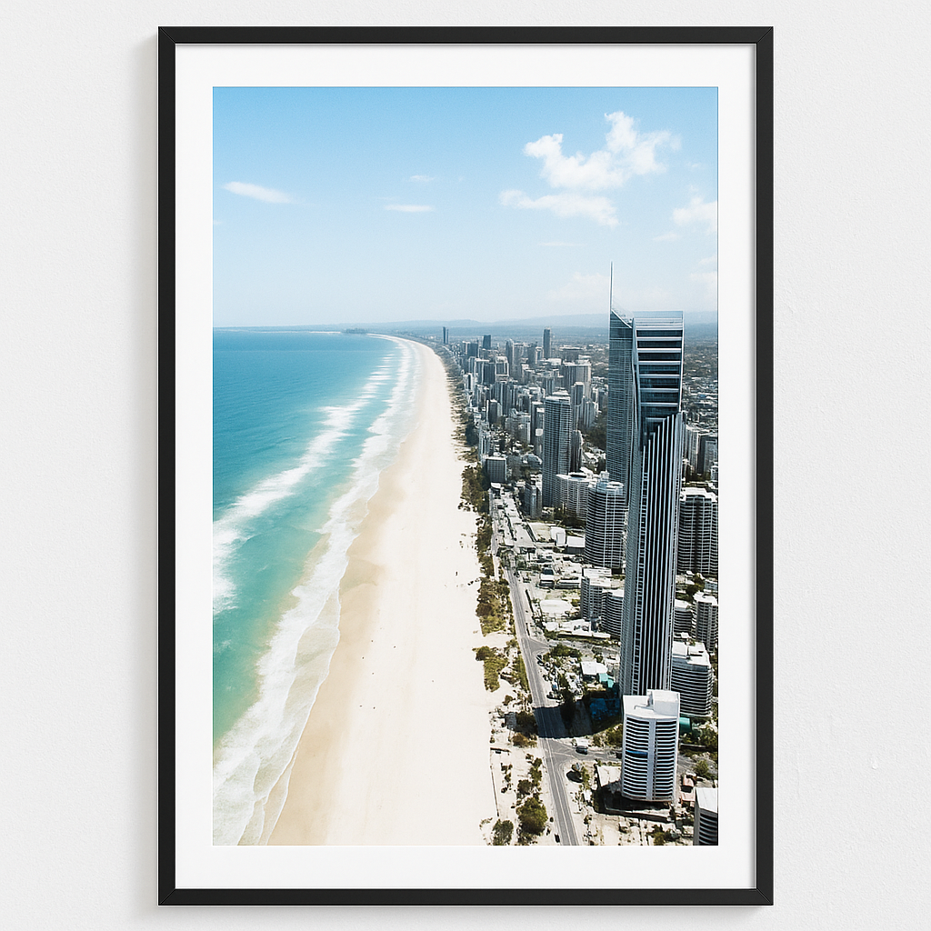 Sunshine Coast Skyline – Premium Wall Art