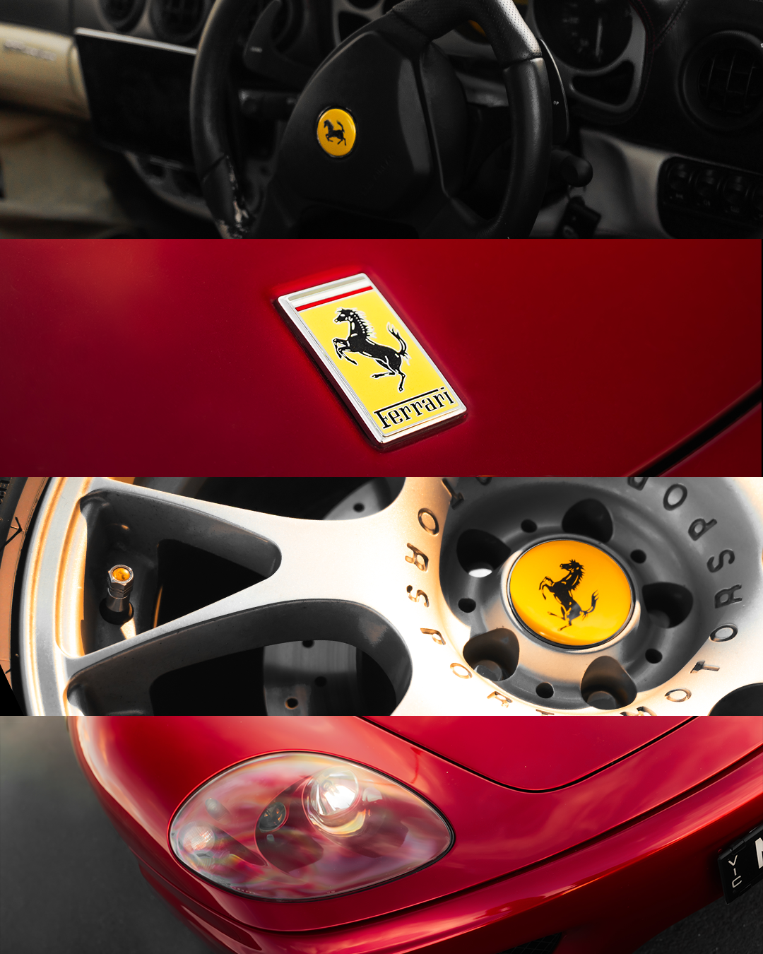 Ferrari Details – Premium Wall Art