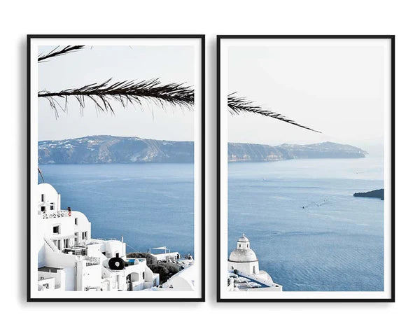 Santorini Serenity – Perfect Pair