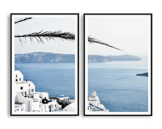 Santorini Serenity – Perfect Pair