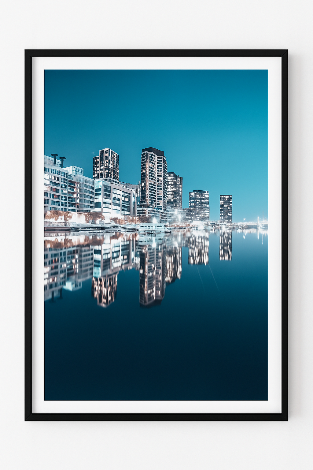 Reflections of the City – Premium Wall Art