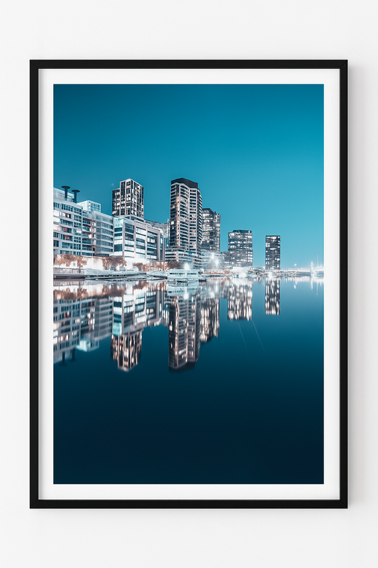 Reflections of the City – Premium Wall Art