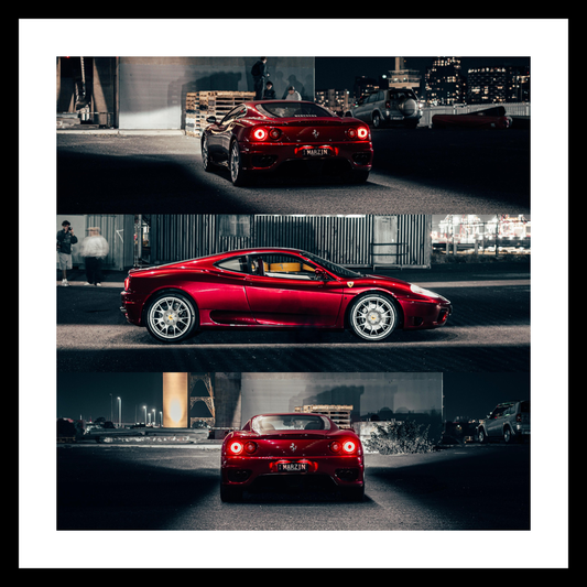 Ferrari Nights – Premium Wall Art