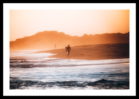 Sunset Stroll – Premium Wall Art